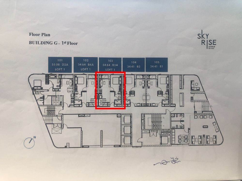 Skyrise 64 ห้อง 2-bed Duplex วิวสระ เพียง 84,xxx บาท/ตร.ม. ได้ Foreigner Quota