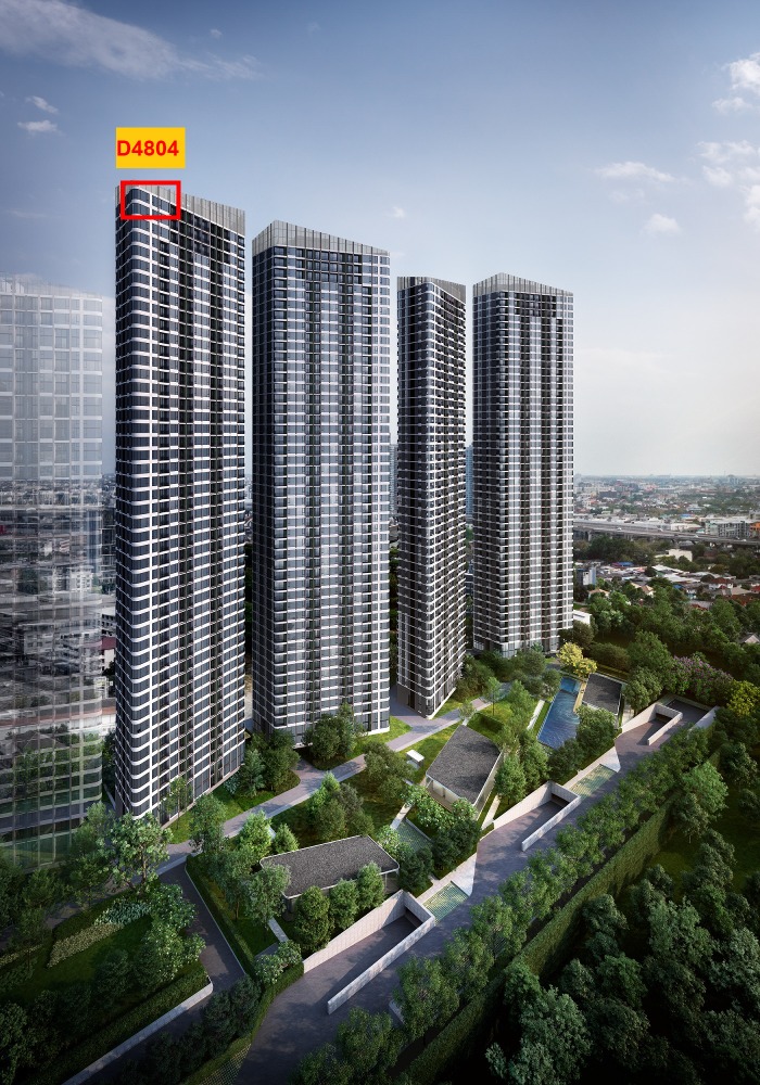 Skyrise 64 ห้อง Penthouse 3-bed 90.14 ตร.ม. ชั้น 48 วิวแม่น้ำ+โค้งบางกระเจ้า เพียง 10.89 ล้าน