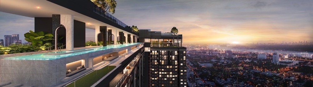 Life Rama4-Asoke ห้อง 3-bed Vertiplex 78 ตร.ม. ทิศเหนือ วิวสวนเบญจกิติ ตำแหน่งหายาก