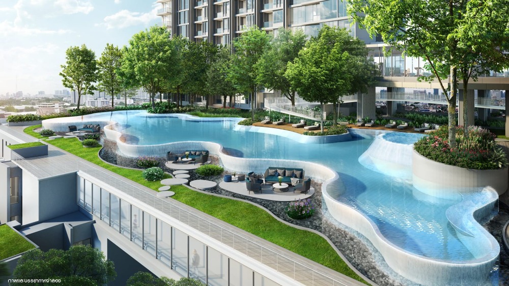 วันเวลา ณ เจ้าพระยา 2-bed Riverfront B02 ชั้นสูง ตำแหน่งหายาก