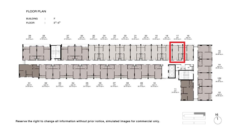 Nue Cross คูคต ห้อง Studio ราคาถูกเพียง 1.29 ล้าน หรือเพียง 58,xxx บาท/ตร.ม. เท่านั้น Fully Furnished